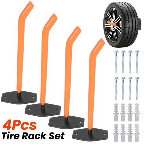 Autoreifen wand halter - 4x,