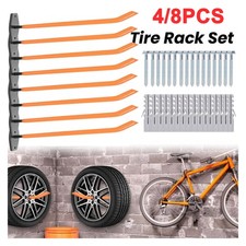 4/8 x Autoreifen Wand Halter